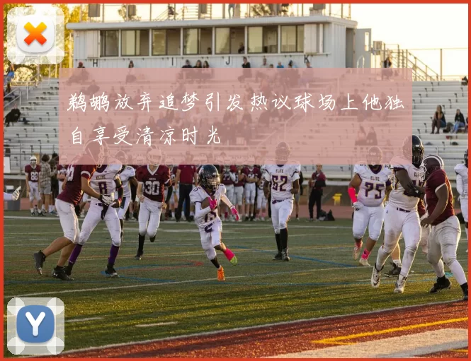 鹈鹕放弃追梦引发热议球场上他独自享受清凉时光